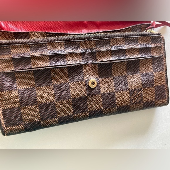 Louis Vuitton Paris wallet brown checkerboard pattern - Picture 10 of 15